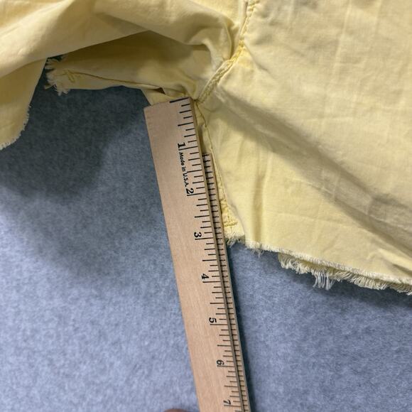 True Religion Leslie Cargo Surf Shorts Surf Champions 69 Patch Yellow Sz 27 NWT - Picture 11 of 14